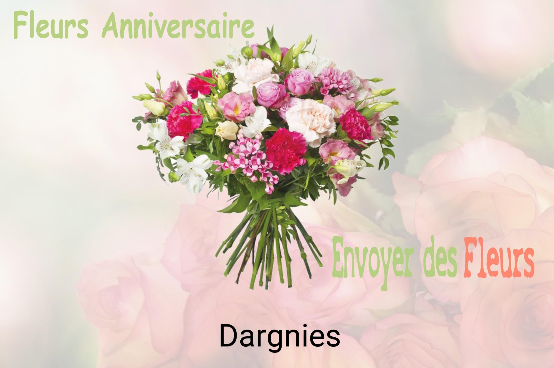 Bouquet de fleurs d’anniversaire livré à Dargnies
